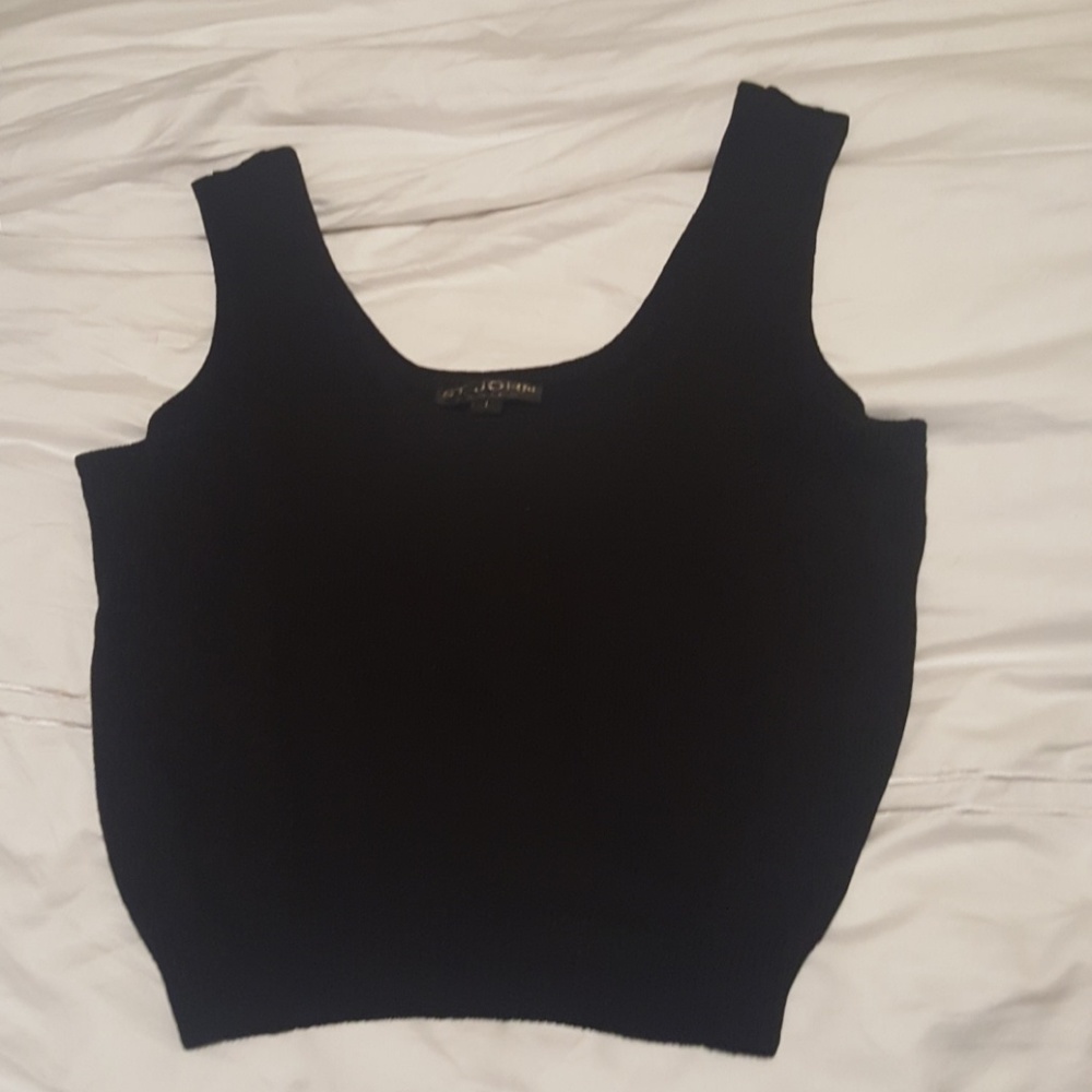 St John knit tank top